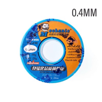 Mechanic TY-V866 0.4mm Special-Purpose Solder Wire