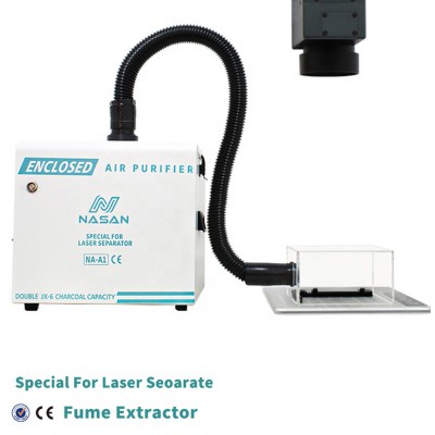 NASAN Specially Designed Fume Extractor For Laser Separating Machine Smoke Clean Air Purifier