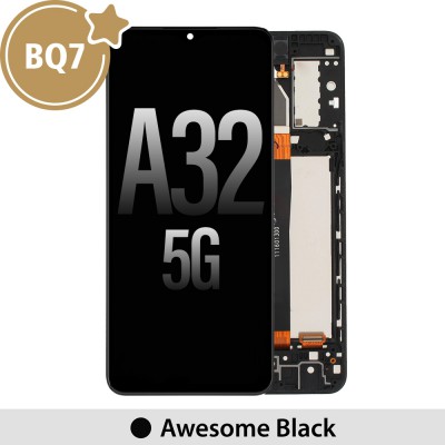 Samsung Galaxy A32 5G A326B BQ7 LCD Screen Replacement Digitizer-Awesome Black (As the same as service pack, but not from official Samsung)