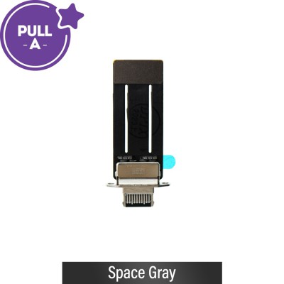 Charging Port with Flex Cable for iPad mini (2021) (PULL-A)-Space Gray