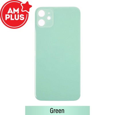 AMPLUS Rear Glass With 3M Adhesive Replacement for iPhone 11-Green