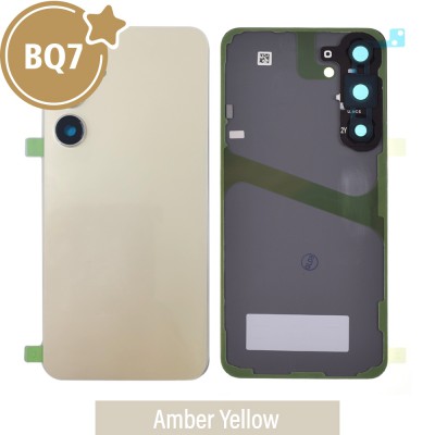 BQ7 Rear Cover Glass for Samsung Galaxy S24 Plus S926B-Amber Yellow
