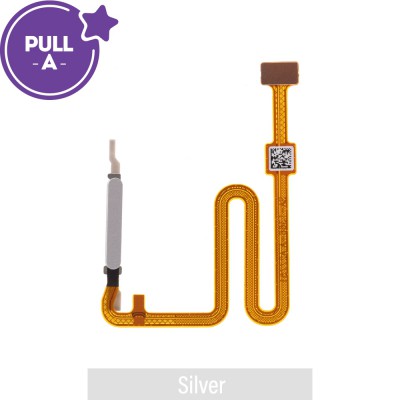 Fingerprint Reader with Flex Cable for Samsung Galaxy A05S A057F (PULL-A)-Silver