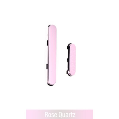 Power Button and Volume Button Side Button for Google Pixel 9 Pro XL-Rose Quartz