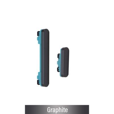 Power Button and Volume Button Side Button for Samsung Galaxy S24 FE S721B - Graphite