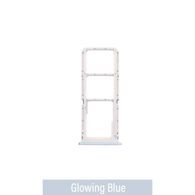 Dual SIM Card Tray for OPPO A38 / A18 -Glowing Blue