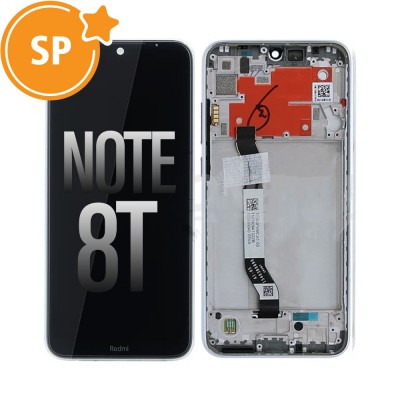 Xiaomi Redmi Note 8T LCD Screen Digitizer 5600020C3X00 (Service Pack)-Moonlight White