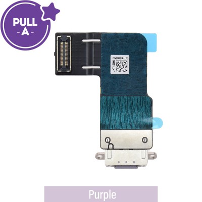 Charging Port with Flex Cable for iPad Air 11 (2024) (PULL-A)-Purple