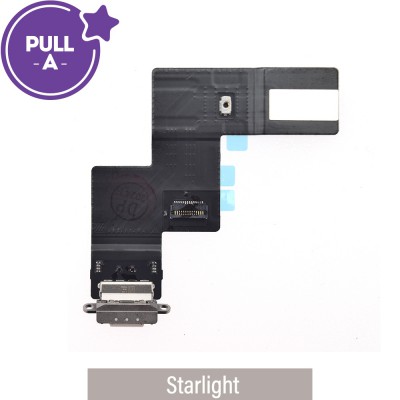 Charging Port with Flex Cable for iPad Air 13 (2024) (PULL-A) -Starlight