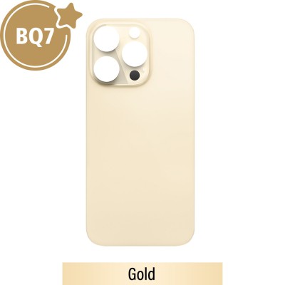 BQ7 Rear Glass With 3M Adhesive Replacement for iPhone 12 Pro Max (NO LOGO)-Gold