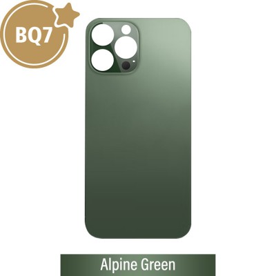 BQ7 Rear Glass With 3M Adhesive Replacement for iPhone 13 Pro Max (NO LOGO)-Alpine Green