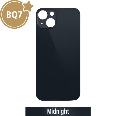 BQ7 Rear Glass With 3M Adhesive Replacement for iPhone 13 (NO LOGO)-Midnight