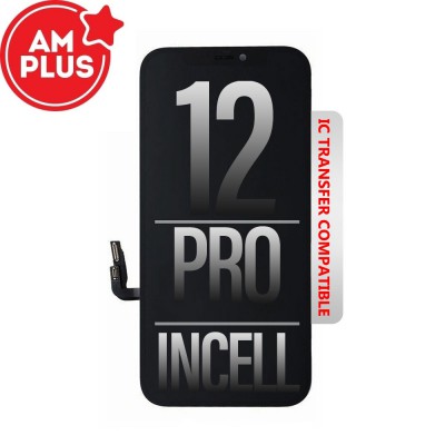 AMPLUS Incell LCD Assembly for iPhone 12 / 12 Pro Screen Replacement (Compatible for IC chip transfer)