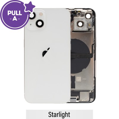 Rear Housing with Full Set Parts for iPhone 13-Starlight (PULL-A)
