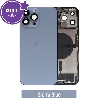 Rear Housing with Full Set Parts for iPhone 13 Pro Max-Sierra Blue (PULL-A)
