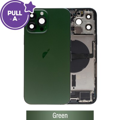 Rear Housing with Full Set Parts for iPhone 13 Pro Max-Alpine Green (PULL-A)