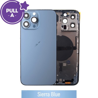 Rear Housing for iPhone 13 Pro Max (PULL-A)-Sierra Blue