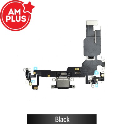AMPLUS Charging Port for iPhone 15-Black
