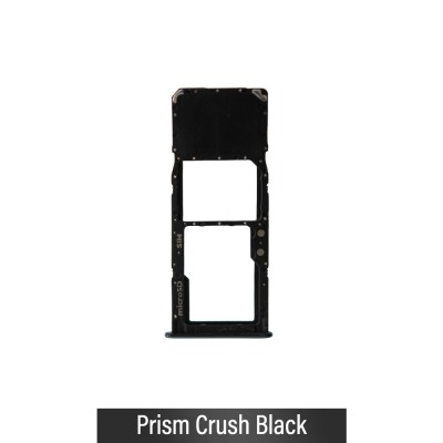 Single SIM Card Tray for Samsung Galaxy A71 A715F-Prism Crush Black