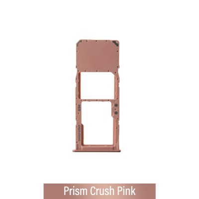 Single SIM Card Tray for Samsung Galaxy A71 A715F-Prism Crush Pink