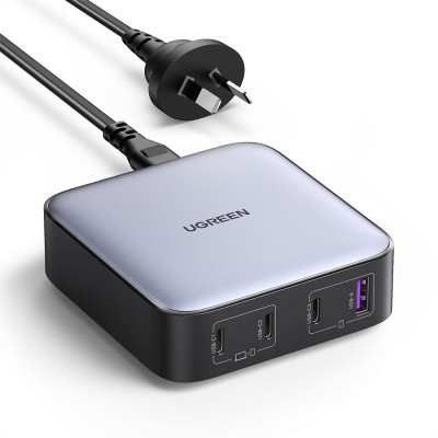 UGREEN CD328 Nexode 100W 4-Port PD GaN Fast Charger (3 x USB-C, 1 x USB-A)
