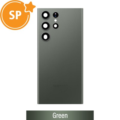 Rear Cover Glass For Samsung Galaxy S23 Ultra 5G S918B GH82-30395C (Service Pack)-Green
