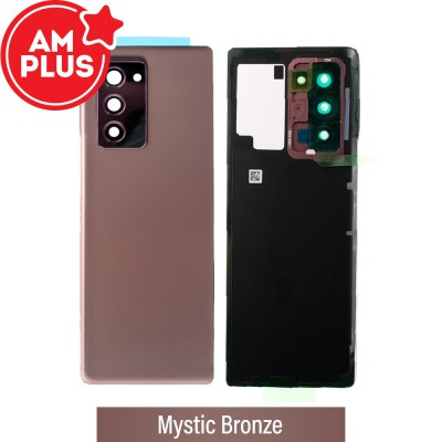 AMPLUS Rear Cover Glass For Samsung Galaxy Z Fold2 5G F916B (Improved Quality)-Mystic Bronze