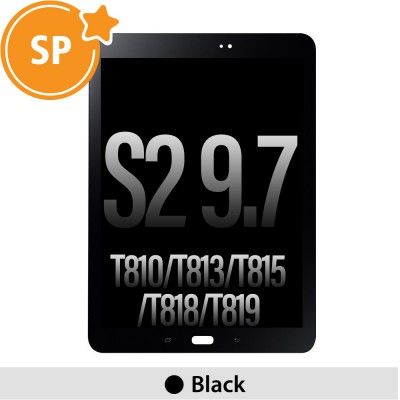 Samsung Galaxy Tab S2 9.7 LTE Screen Digitizer Replacement T810 / T813 / T815 / T818 / T819 GH97-17729A (Service Pack)-Black