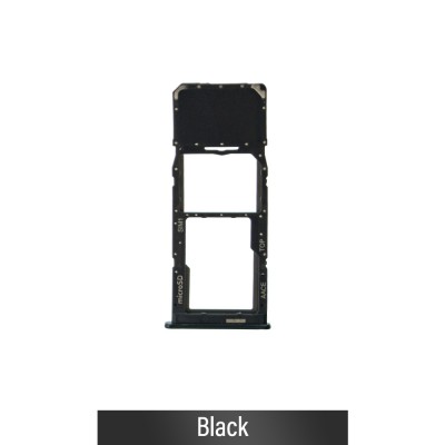 Single SIM Card Tray for Samsung Galaxy A13 A135F / A137F-Black