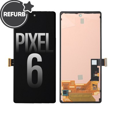 REFURB OLED Screen Digitizer Replacement with Frame for Google Pixel 6