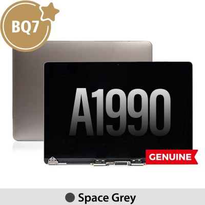 Complete LCD Display Assembly for MacBook Pro 15'' A1990 (2018) (BQ7)-Space Grey  (This is genuine glass and genuine flex)