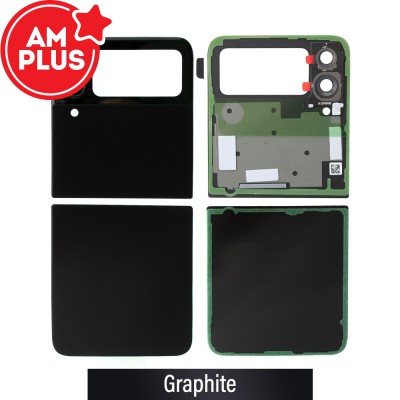 AMPLUS Rear Cover Glass For Samsung Galaxy Z Flip4 5G F721B (Improved Quality)-Graphite