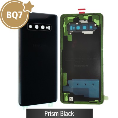 BQ7 Rear Cover Glass For Samsung Galaxy S10 Plus G975F-Prism Black