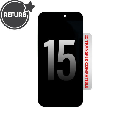 REFURB OLED Assembly for iPhone 15 Screen Replacement (Compatible for IC chip transfer)
