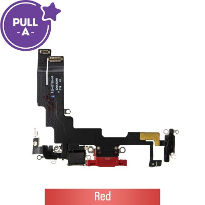 Charging Port for iPhone 14 (PULL-A)-Red