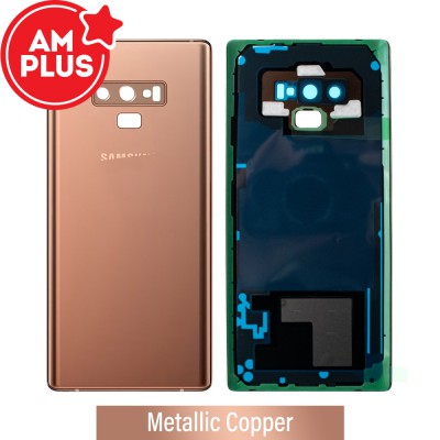 AMPLUS Rear Cover Glass For Samsung Galaxy Note 9 N960F (Improved Quality )-Metallic Copper