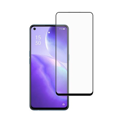 3D Full Coverage Tempered Glass Screen Protector for Oppo Reno5 4G / Reno4 4G