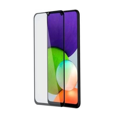 Full Coverage Tempered Glass Screen Protector for Samsung Galaxy A22 4G