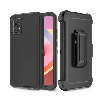 Shockproof Robot Armor Hard Plastic Case with Belt Clip for Samsung Galaxy A33 5G A336