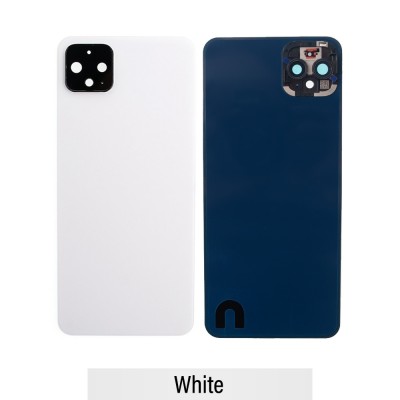 Rear Cover Glass for Google Pixel 4 XL-White