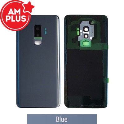 AMPLUS Rear Cover Glass For Samsung Galaxy S9 Plus G965F-Blue