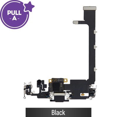 Charging Port with PCB for iPhone 11 Pro Max (PULL-A)-Black