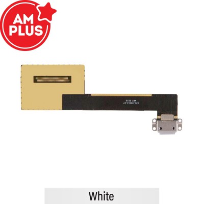 AMPLUS Charging Port with Flex Cable for Apple iPad Pro 9.7-White