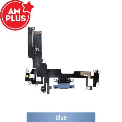 AMPLUS Charging Port for iPhone 14-Blue