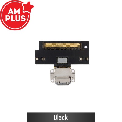 AMPLUS Charging Port with Flex Cable for iPad Pro 10.5 (2017) (Wi-Fi) A1701-Black