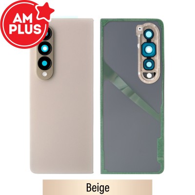 AMPLUS Rear Cover Glass For Samsung Galaxy Z Fold4 5G F936B (Improved Quality) -Beige