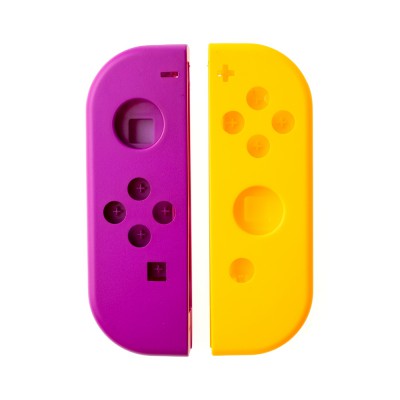 Housing Shell For Nintendo Switch Joy-Con Controller-Purple / Yellow