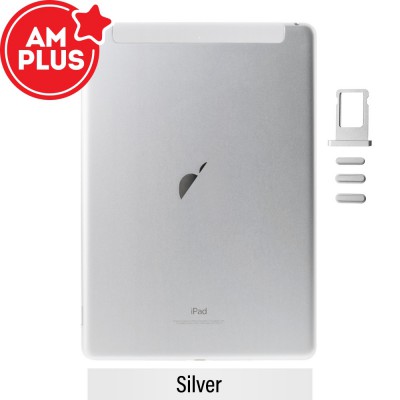 AMPLUS Rear Housing for iPad 5 (2017) (Wi-Fi + Cellular)-Silver