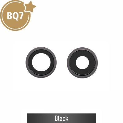 BQ7 Rear Camera Lens With Bracket for iPhone 12 / 12 Mini-Black