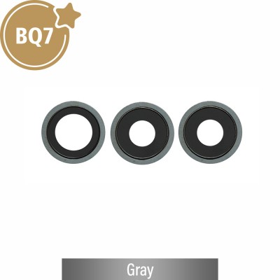BQ7 Rear Camera Lens With Bracket for iPhone 12 Pro Max-Gray